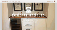 Desktop Screenshot of designerantiques.com